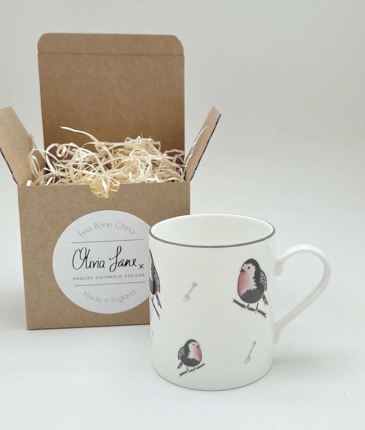 'Close to you' Robin Mug