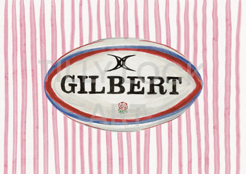 RUGBY BALL ~ PINK