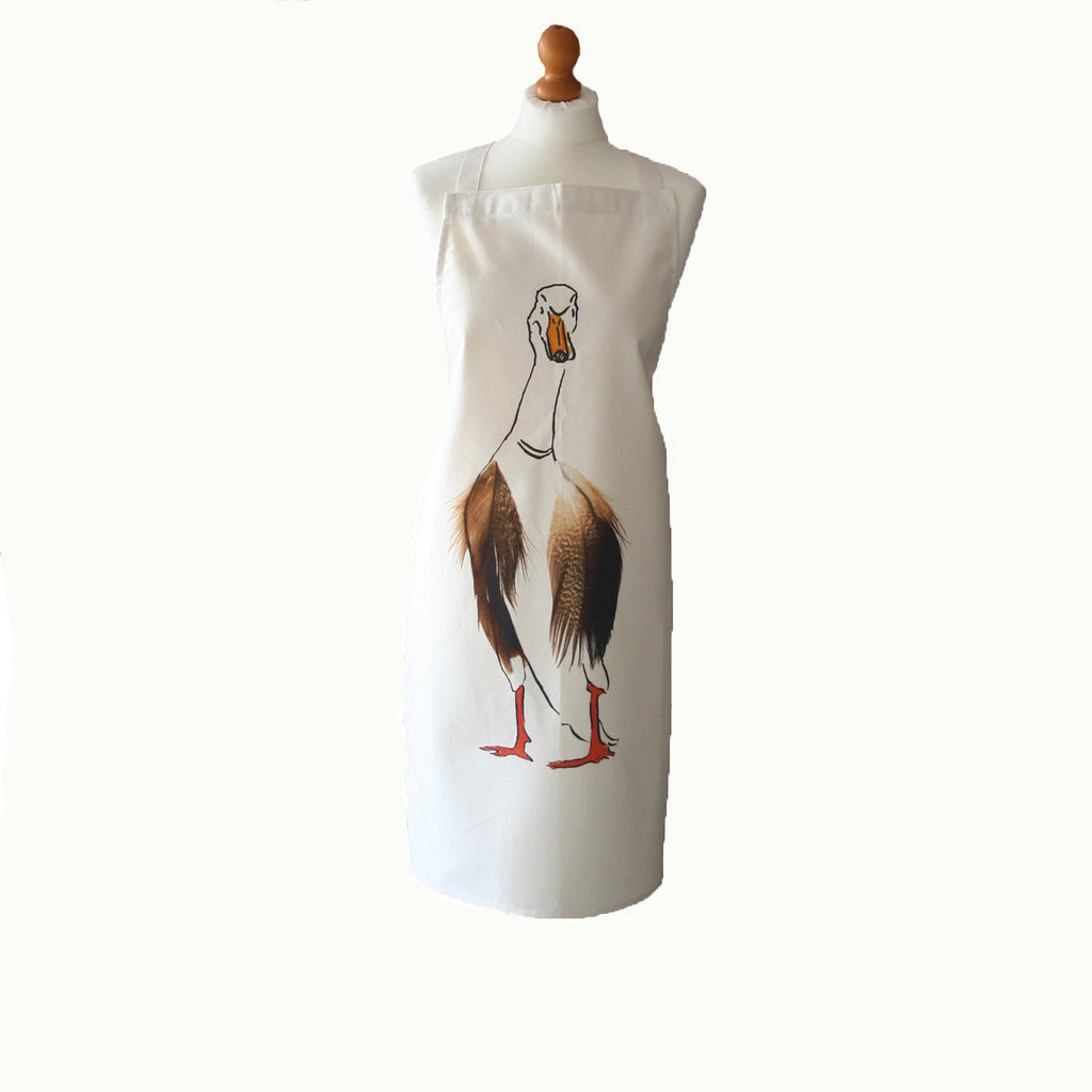 Cream Apron in Gift Box