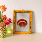 SHELL  Indian glass painting