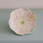 Potterswork Alice Plate - Sage and Pink