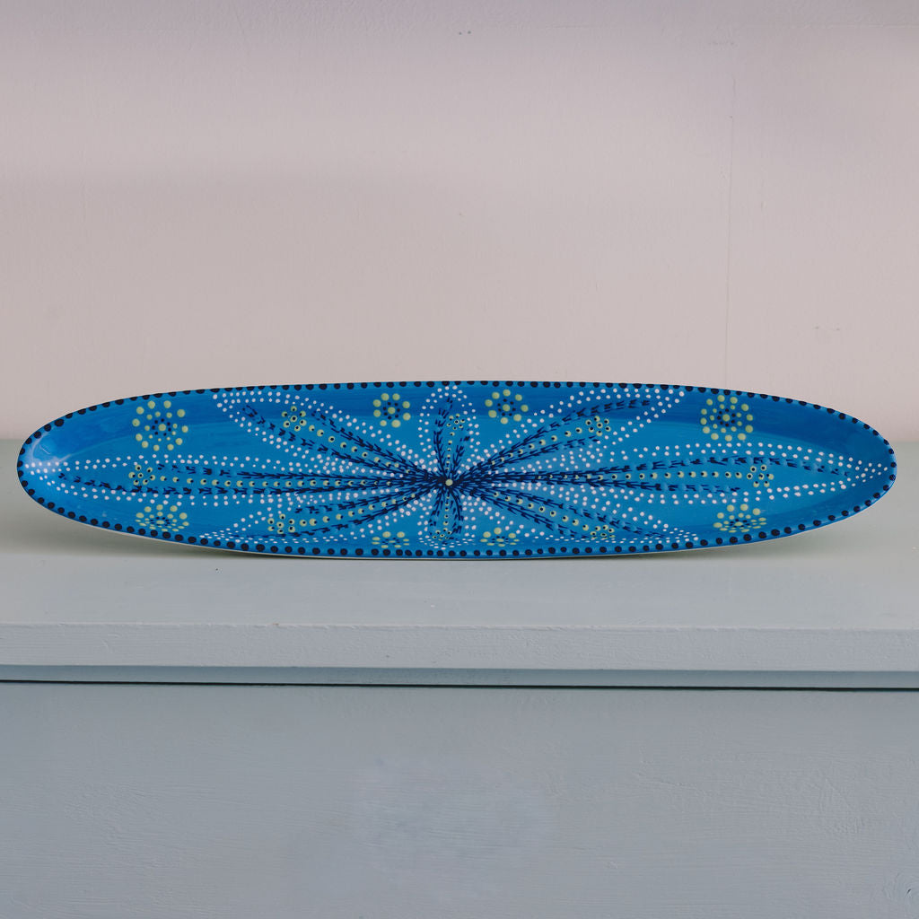 Potterswork Alice Plate - Blue