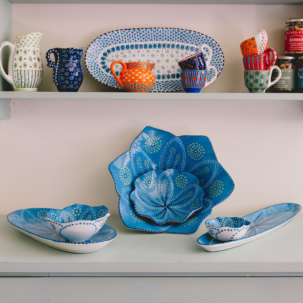 Potterswork Statement Bowl - Blue