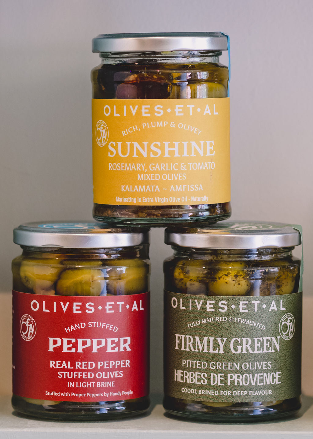 Olives et Al -  Firmly Green Pitted Amfissa Olives with Herbs de Provence