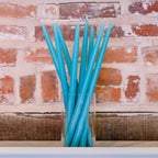 Turquoise -  Tapered Dinner Candles