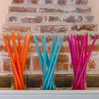 Turquoise -  Tapered Dinner Candles