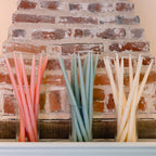 Sage Green -  Tapered Dinner Candles