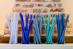 Turquoise -  Tapered Dinner Candles