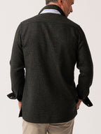 Wool Safari Jacket - Artillery Green