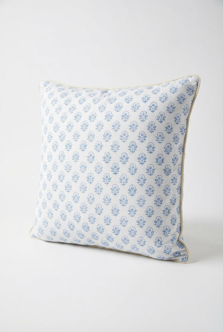 Blue Elephant Nursery Cushion Cover