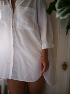 White Oversized Nightshirt