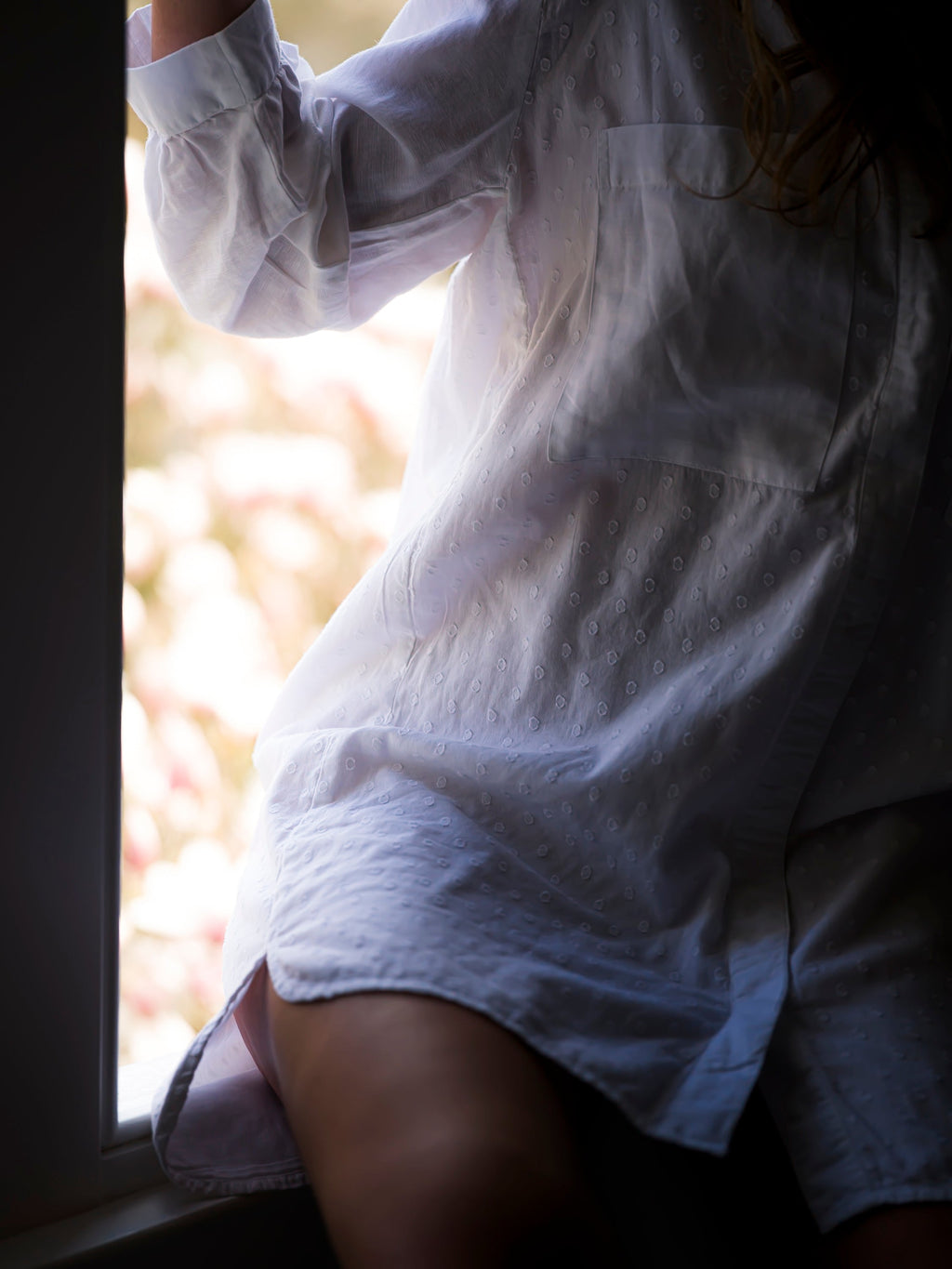 White Oversized Nightshirt