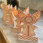 Scandinavian Folklore Angel Table Garland | Fair Trade