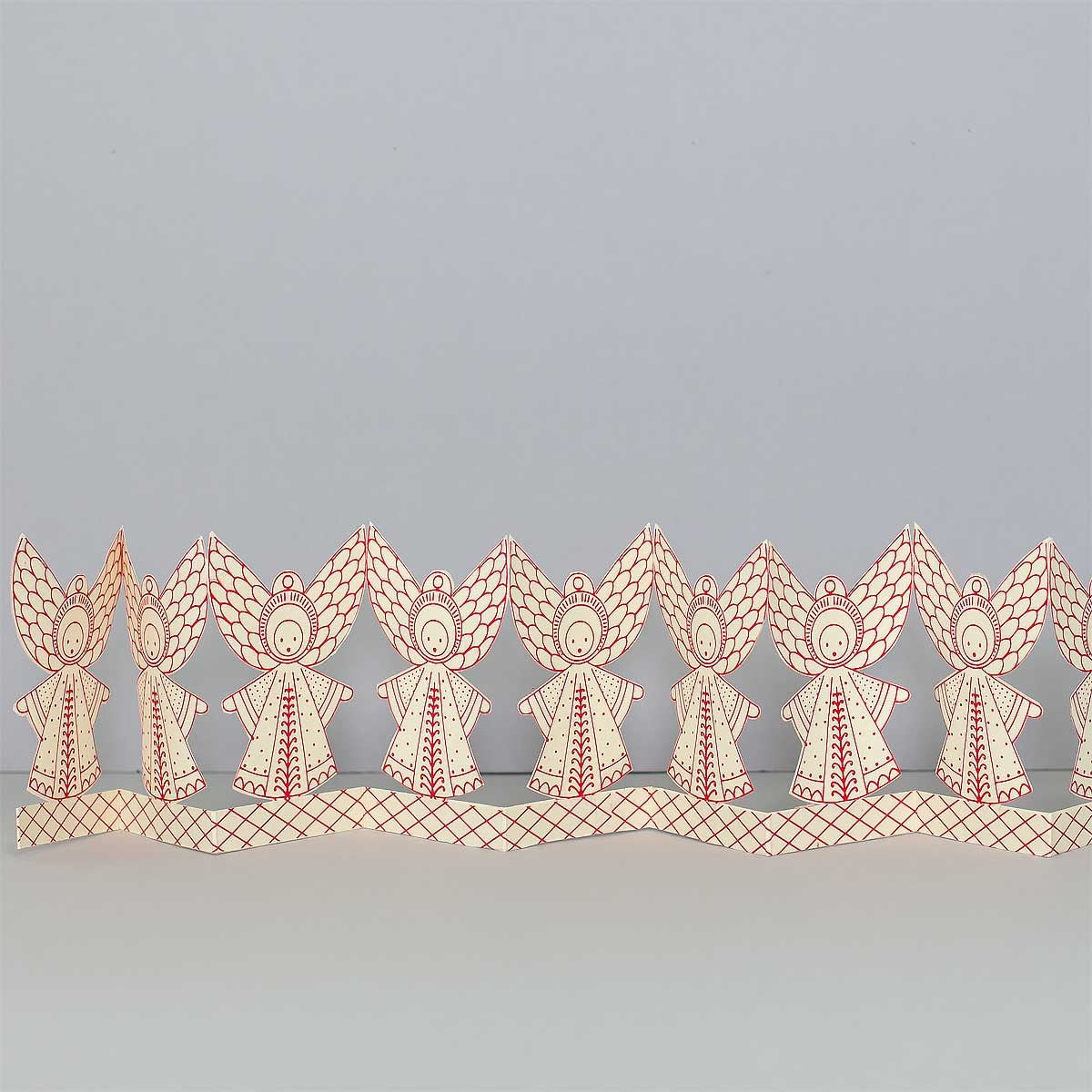 Scandinavian Folklore Angel Table Garland | Fair Trade
