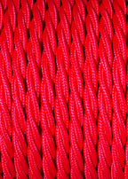 Scarlet - Lola's Leads Fabric Extension Cable