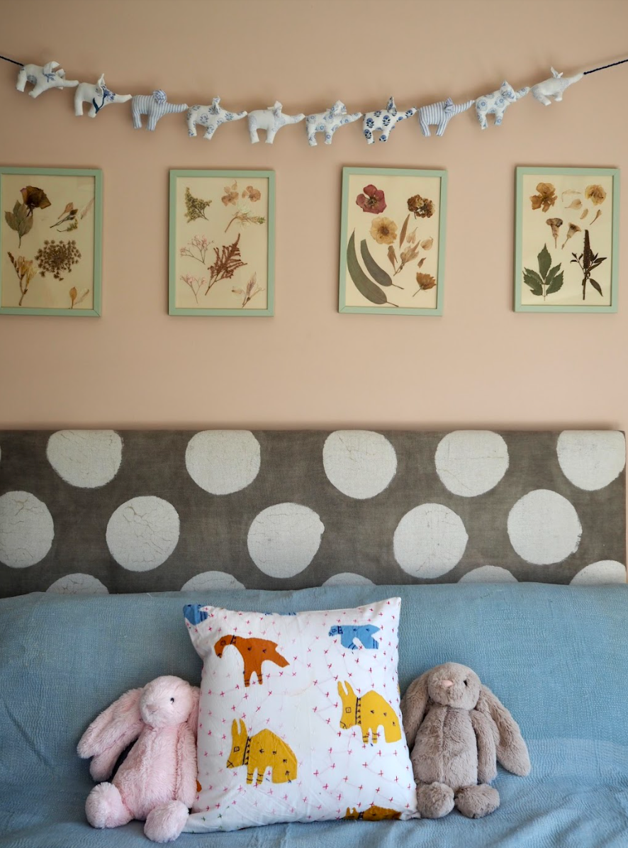Pink Elephant Nursery Bunting - 10 Elephants