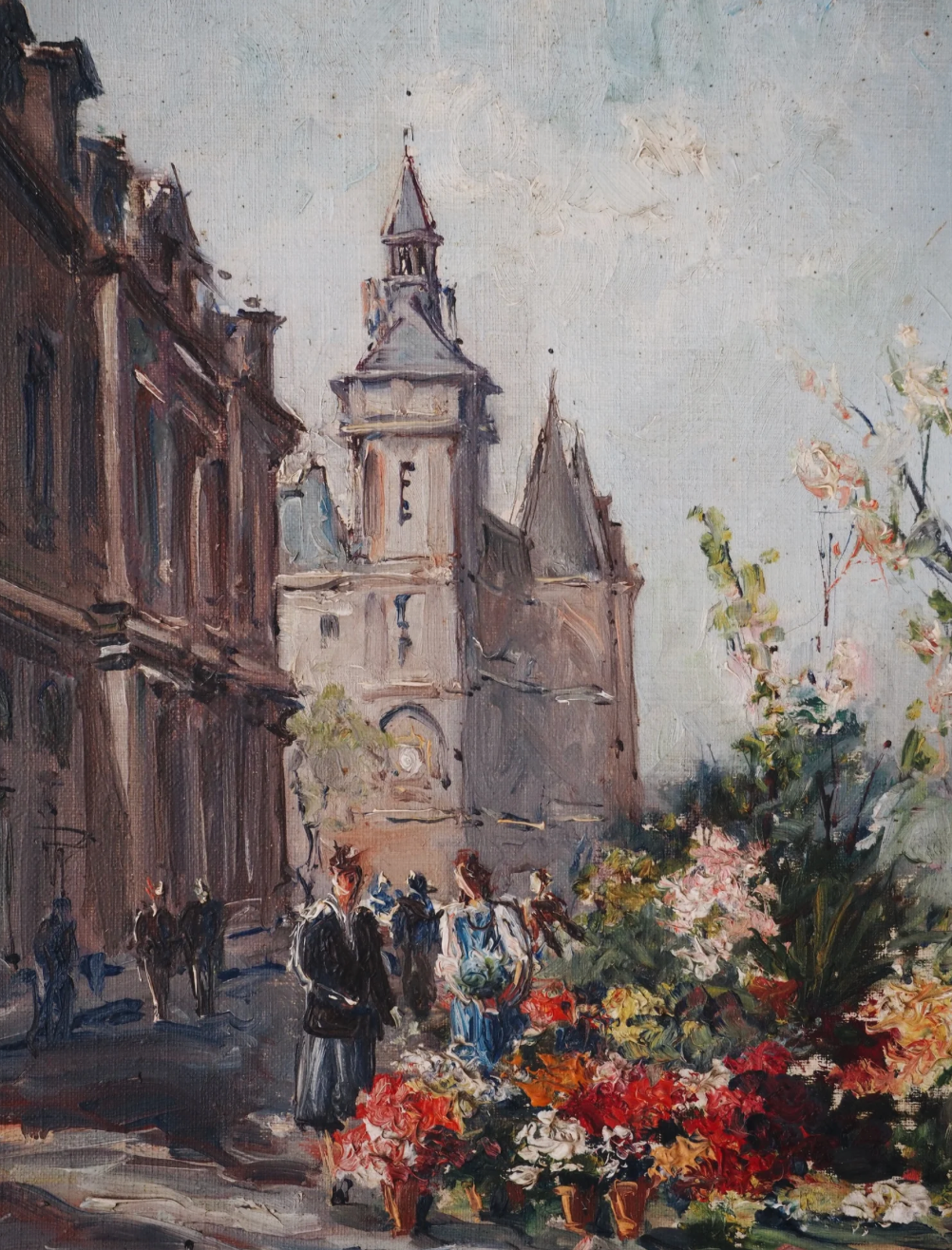 Parisienne flower stall | ANDRE MICHEL
