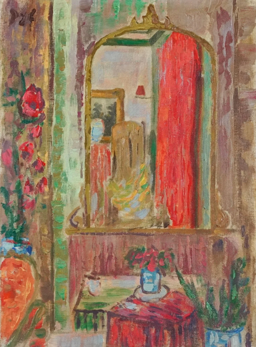 Interior scene | in the manner of MARCEL DYF