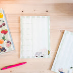 Seasonal Fruits A5 Weekly Planner Pad