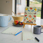 Seasonal Fruits Spiral Bound Recipe Notebook