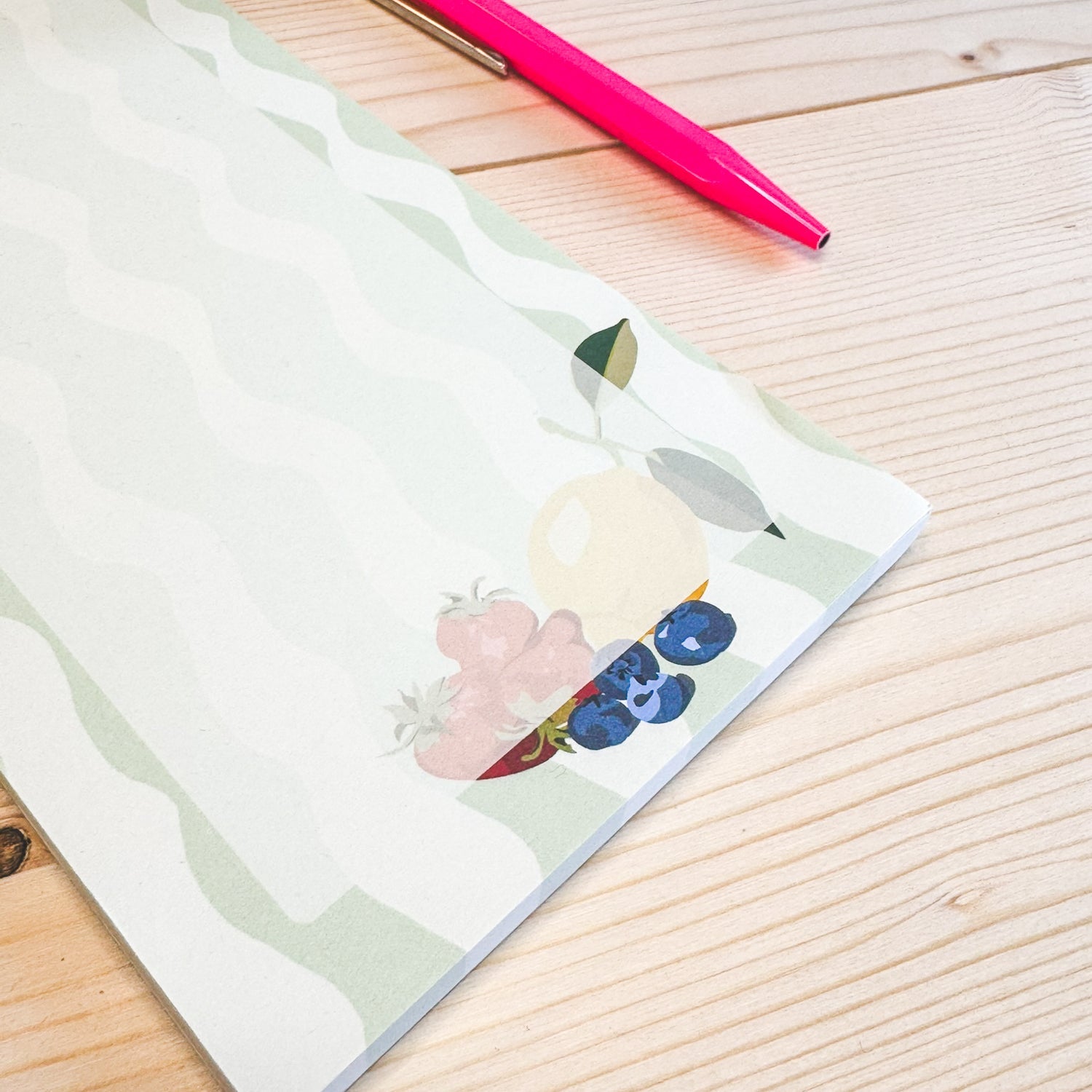 Seasonal Fruits List Pad