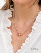 Sephy Gold Rondelle Necklace