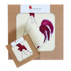 Hen Coasters set of 6