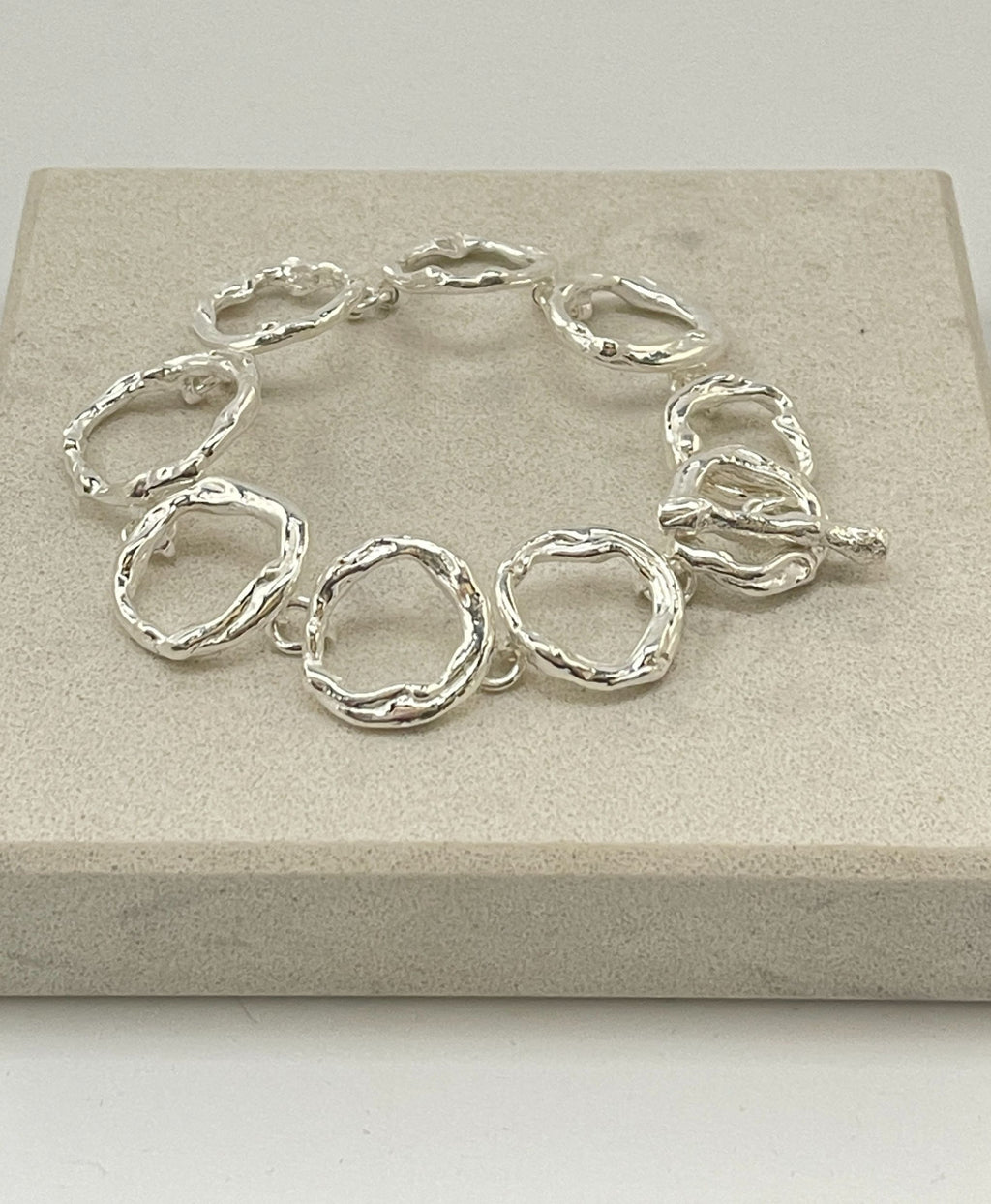 Sterling Silver Link Bracelet
