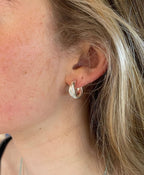 Silver Russian Ring Earrings