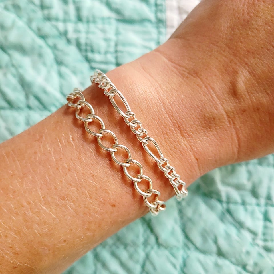 Silver Charm Bracelet