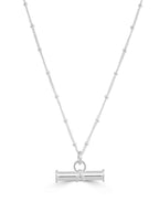 Silver Necklace Layering Set
