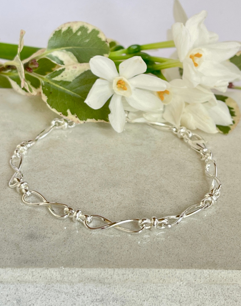 Silver Infinity Bracelet
