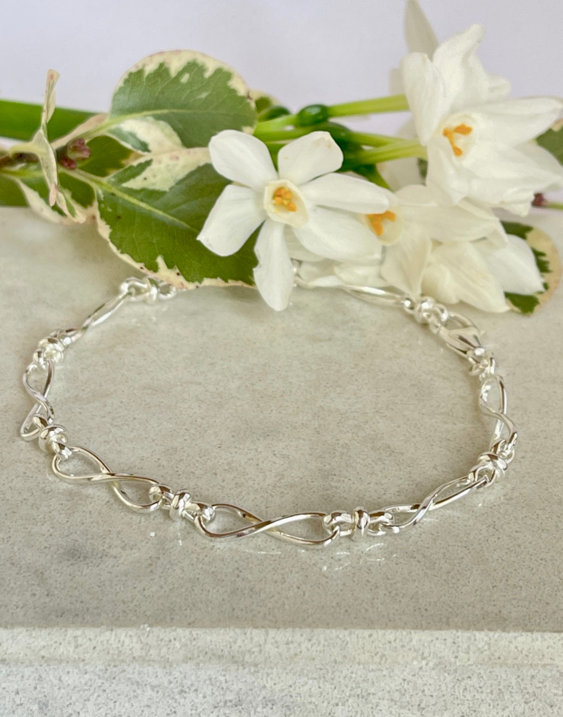 Silver Infinity Bracelet