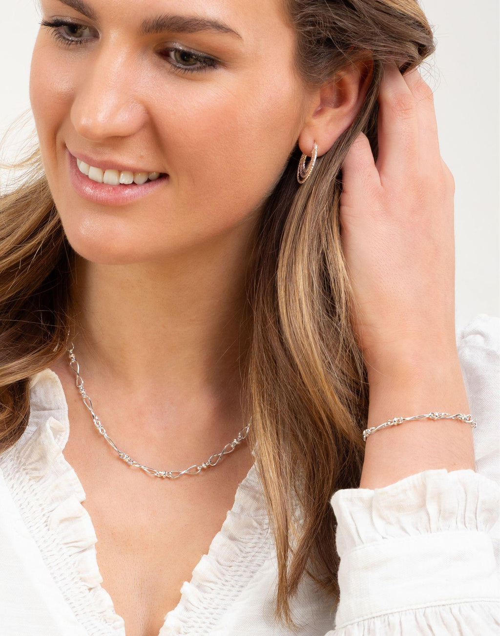 Silver Infinity Necklace