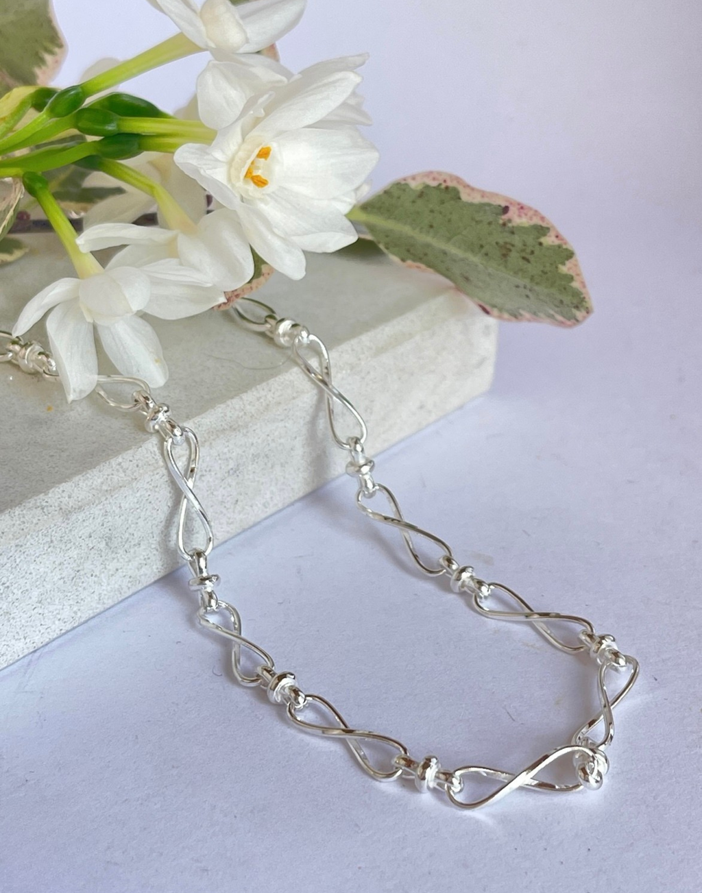 Silver Infinity Necklace