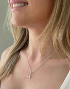 Silver Starfish Necklace