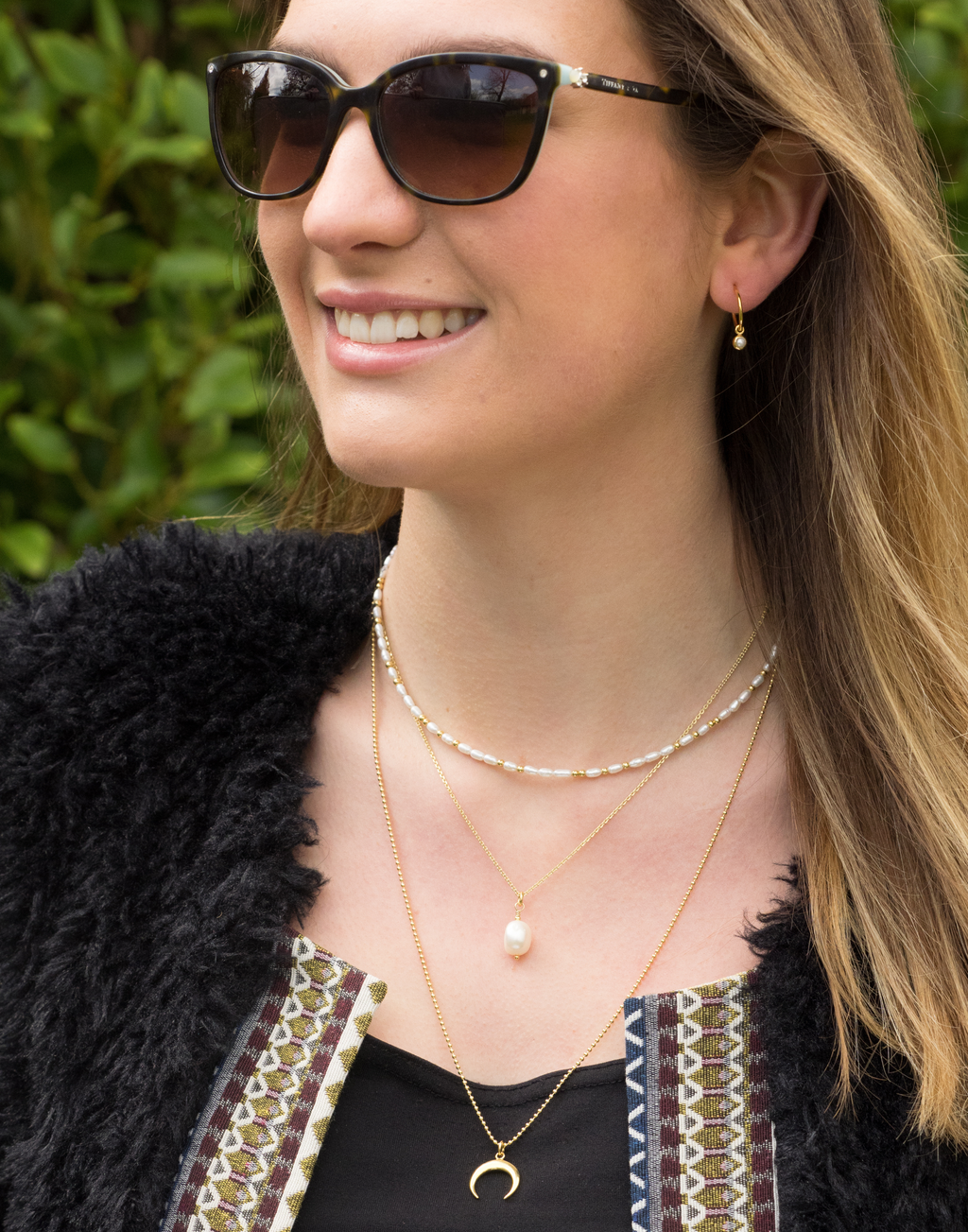 Single Pearl Necklace