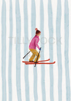 SKIER ~ PINK