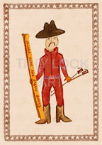 SKIING COWBOY