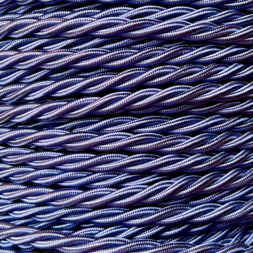 Slate - Lola's Leads EU Fabric Extension Cable