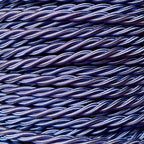 Slate - Lola's Leads EU Fabric Extension Cable