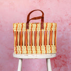 Open Weave Oblong Basket