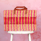 Open Weave Oblong Basket