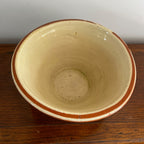 Small 19th Century English Red Earthenware Diary Bowl