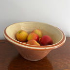 Small 19th Century English Red Earthenware Diary Bowl