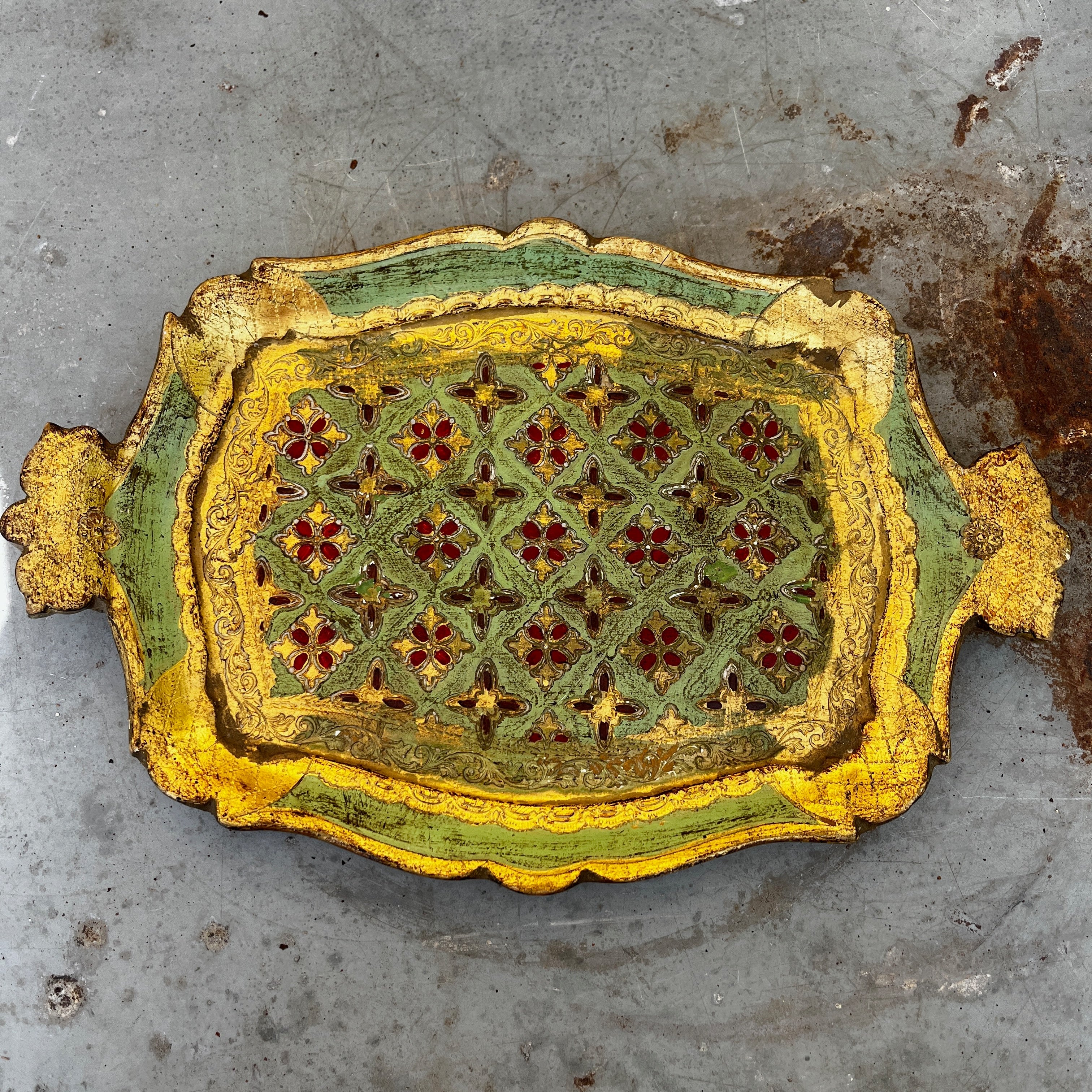 Small Florentine Tray