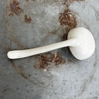 19th century English Transferware Ceramic Sauce Ladle