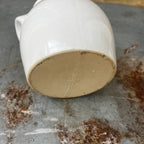 Small White Vintage French Confit Pots