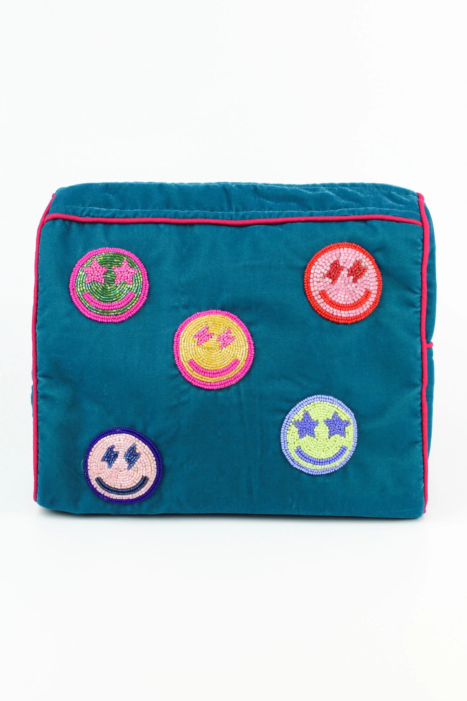 Smiley faces wash bag