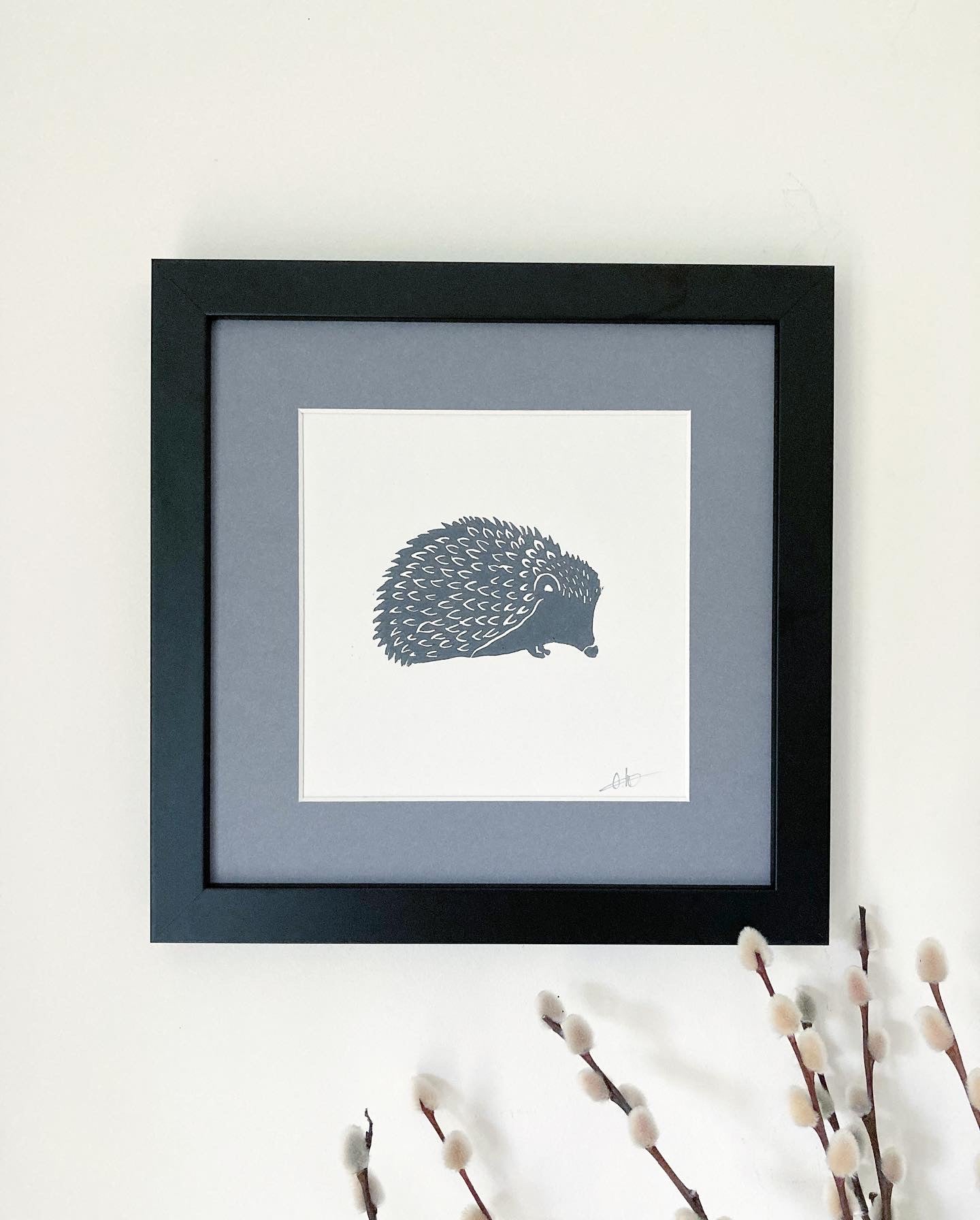 'Snuffling Along' Original Print